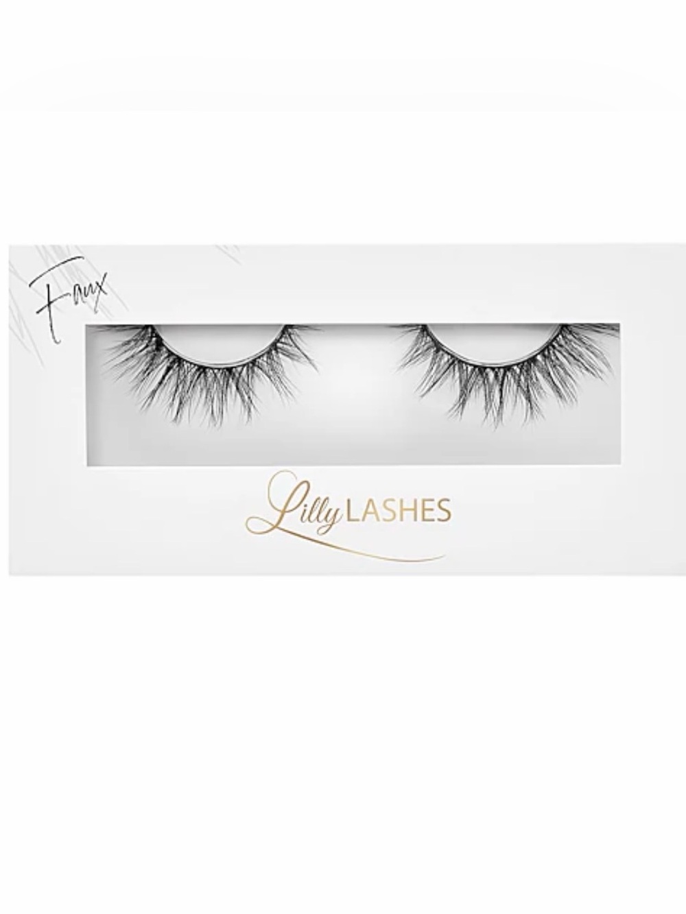 Lilly Lashes Lite Faux Mink Black Eyelashes Reusable NEW IN BOX